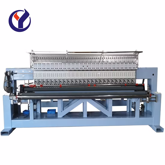 Máquina automática computarizada de bordar de múltiples cabezales