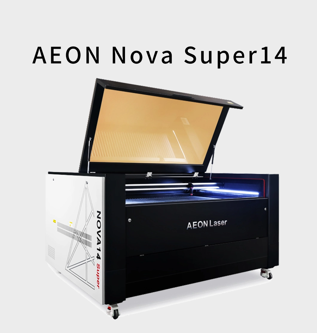 Aeon 63" X 39" 1490 9014 C02 Laser Cutter Ruida Control Lightburn Software Compatible with Windows, Mac Osx, Linux 100W 130W 150W RF30W/60W