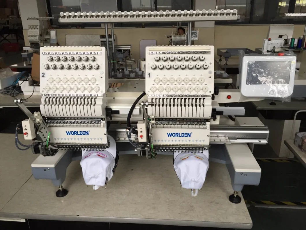 Wd-1201 Single Head 12 Needle Computerized Computer Embroidery Machine