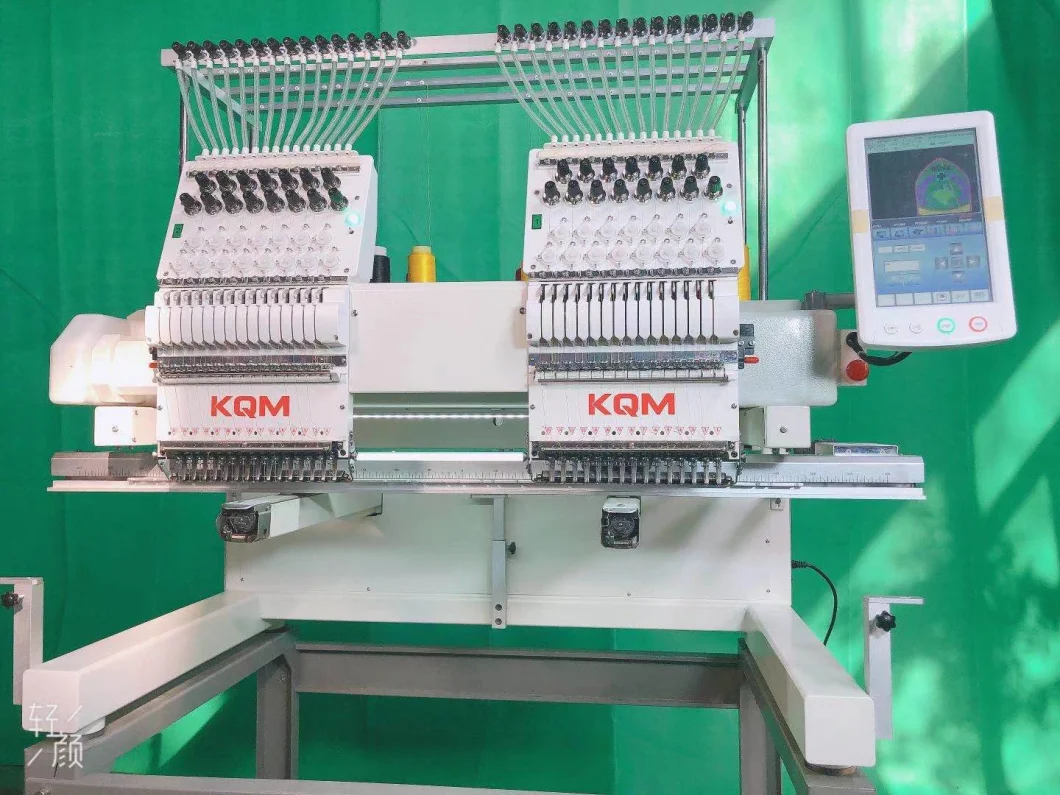 High Speed 1200rpm Six Heads Computerized Embroidery Machine