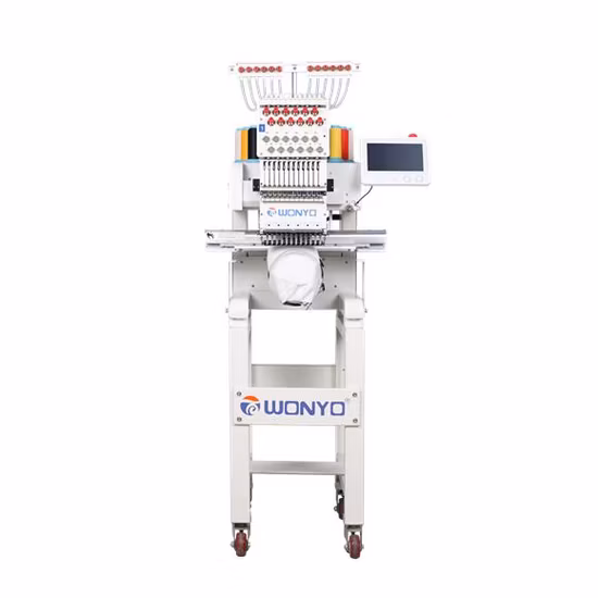  ¡Salida de fábrica!  Máquina de bordar computarizada de un solo cabezal