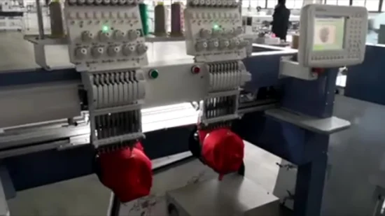 Fabricación textil China Máquina computarizada automática multicabezal Embroydary Máquina multicabezal para acolchar sombreros Cabeza digital Máquina de bordado plano computarizada